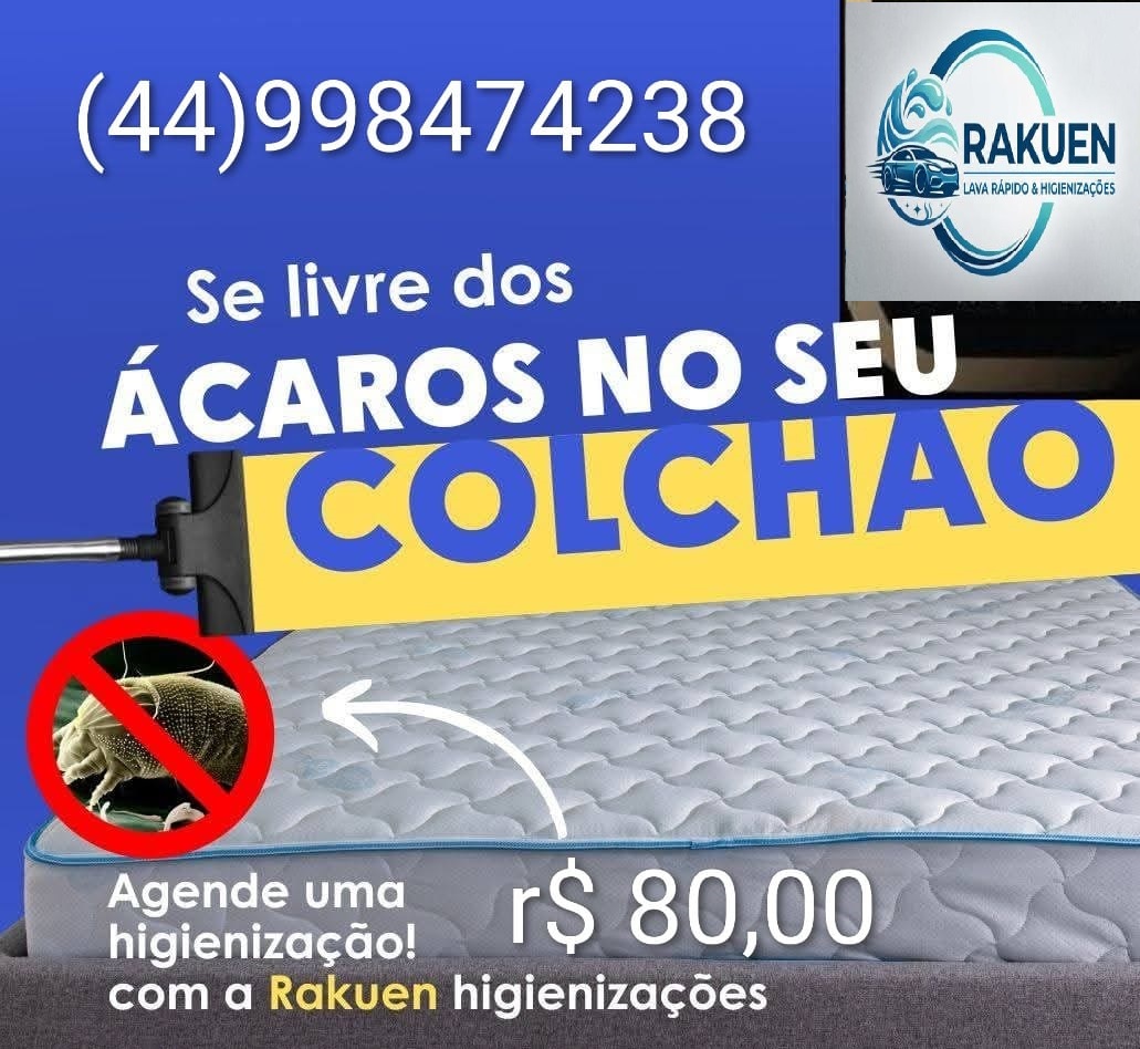 Higienizacao estofado